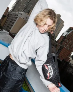 CROSSBODYS>SPRAYGROUND 'WHAT THE BEEP' SHARK SAVVY CROSSBODY