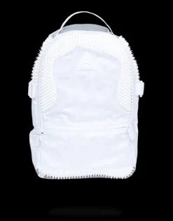 BACKPACKS>SPRAYGROUND WHITE KNIT CAMO RUBBER SYPTHON