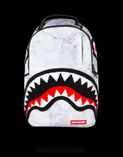 BACKPACKS>SPRAYGROUND WHITE MARBLE BACKPACK