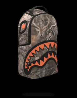 BACKPACKS>SPRAYGROUND WILD LIFE HUNTER RUBBER SHARK BACKPACK