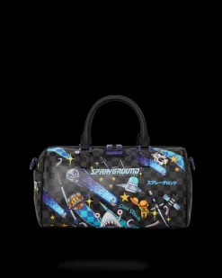 DUFFLES>SPRAYGROUND WTF ALIEN INVASION MINI DUFFLE