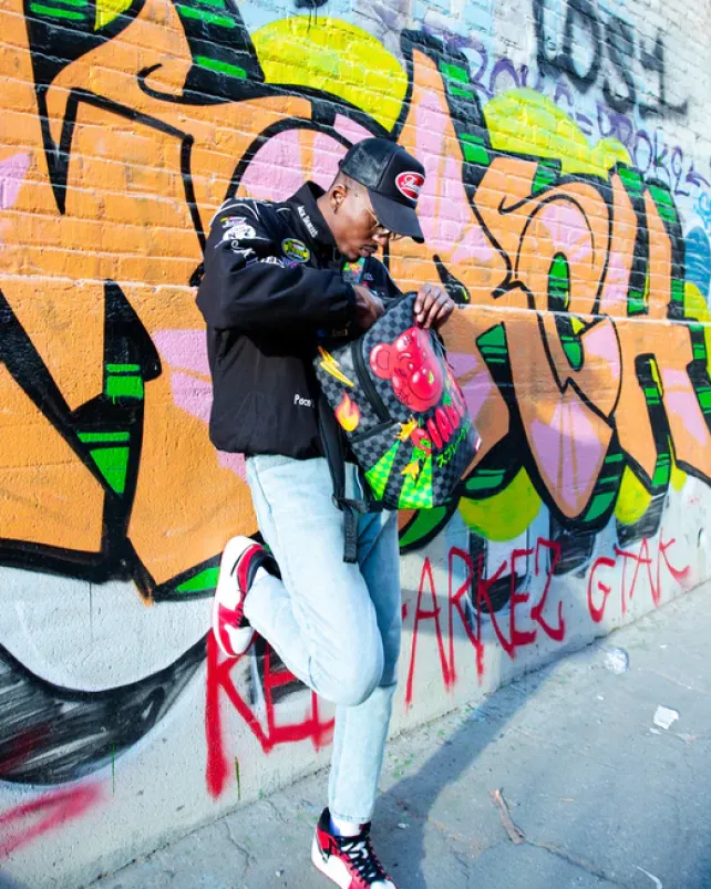 BACKPACKS>SPRAYGROUND WTF DIABLO BACKPACK