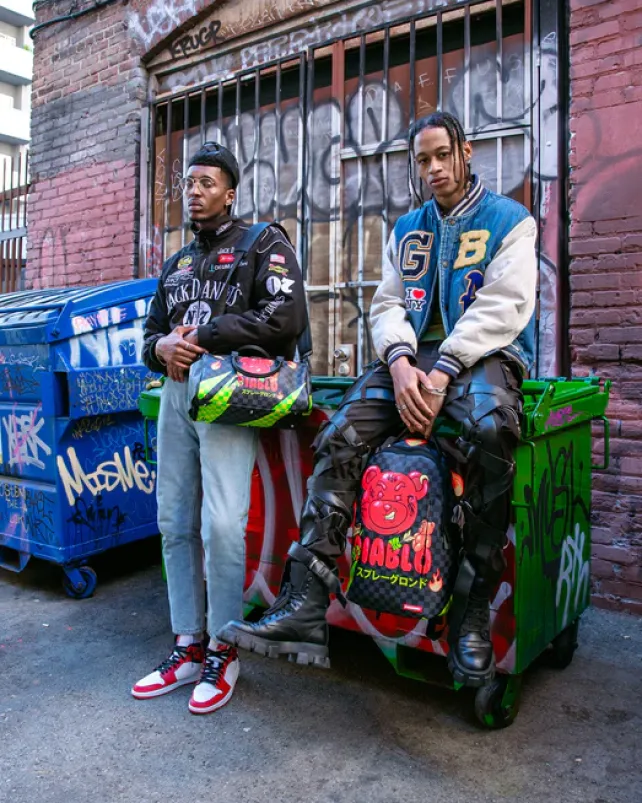 BACKPACKS>SPRAYGROUND WTF DIABLO BACKPACK