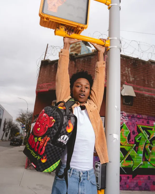 BACKPACKS>SPRAYGROUND WTF DIABLO BACKPACK
