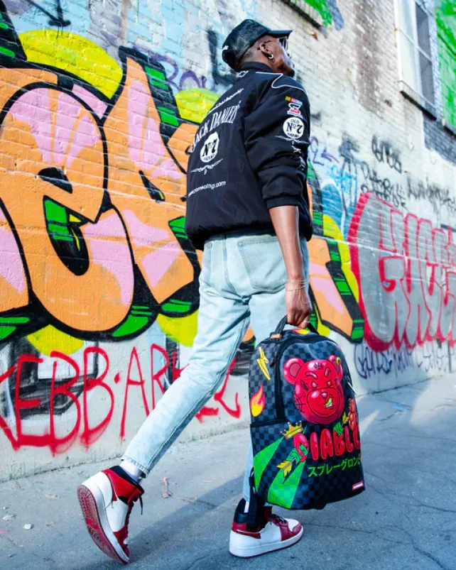 BACKPACKS>SPRAYGROUND WTF DIABLO BACKPACK