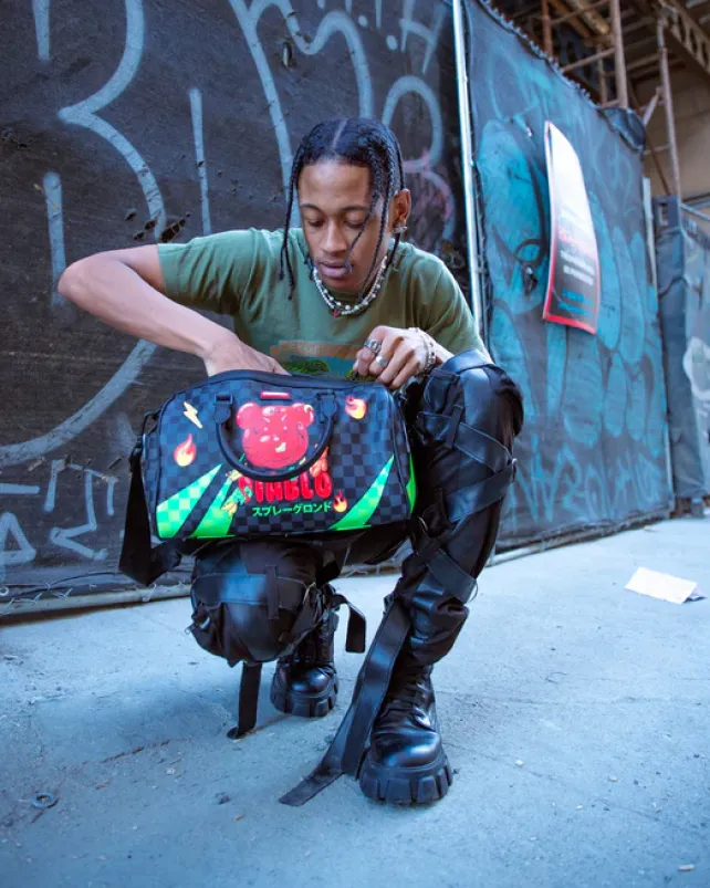 DUFFLES>SPRAYGROUND WTF DIABLO MINI DUFFLE
