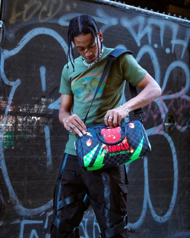 DUFFLES>SPRAYGROUND WTF DIABLO MINI DUFFLE