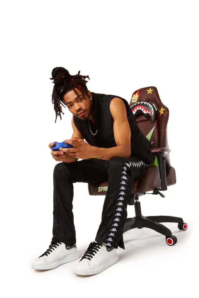 GAMING CHAIRS>SPRAYGROUND WTF GAMING CHAIR - SUPER RARE