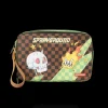 TOILETRIES AKA MONEY BAGS>SPRAYGROUND WTF SHARK TOILETRY BAG