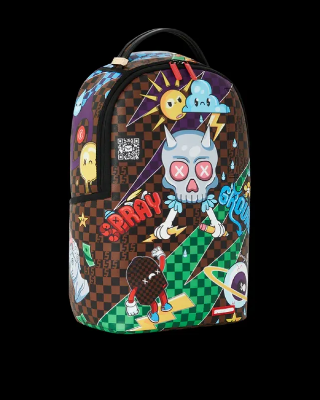 BACKPACKS>SPRAYGROUND WTF WTF BACKPACK (DLXV)