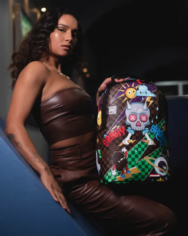 BACKPACKS>SPRAYGROUND WTF WTF BACKPACK (DLXV)