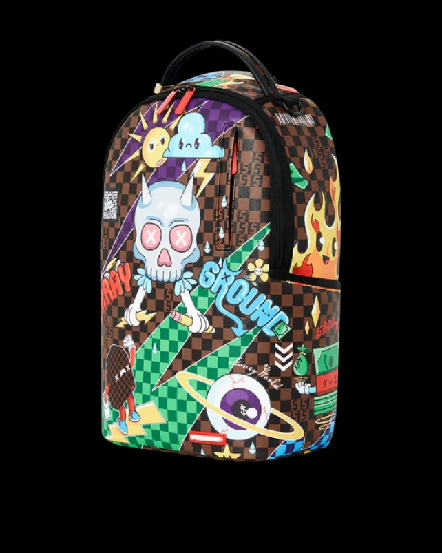 BACKPACKS>SPRAYGROUND WTF WTF BACKPACK (DLXV)