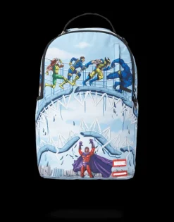 BACKPACKS>SPRAYGROUND X-MEN ON A MISSION SHARK
