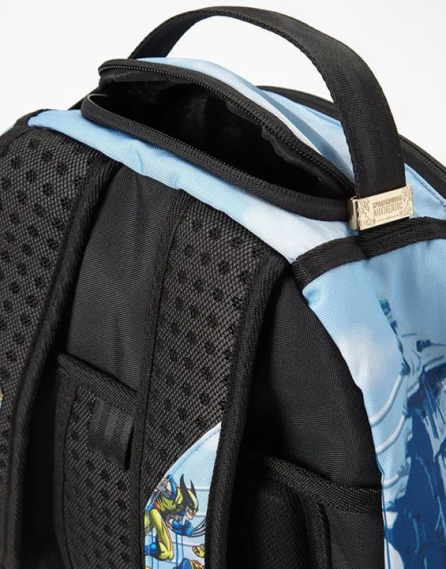 BACKPACKS>SPRAYGROUND X-MEN ON A MISSION SHARK