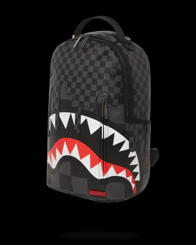 BACKPACKS>SPRAYGROUND XTC GREY SHARKS IN PARIS BACKPACK (DLXV)