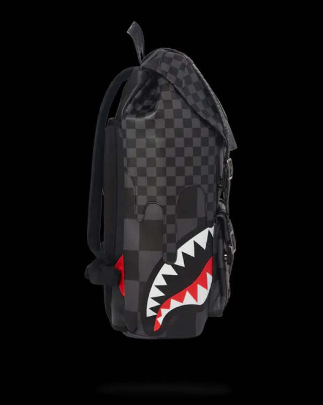HILLS|BACKPACKS>SPRAYGROUND XTC GREY SHARKS IN PARIS HILLS BACKPACK