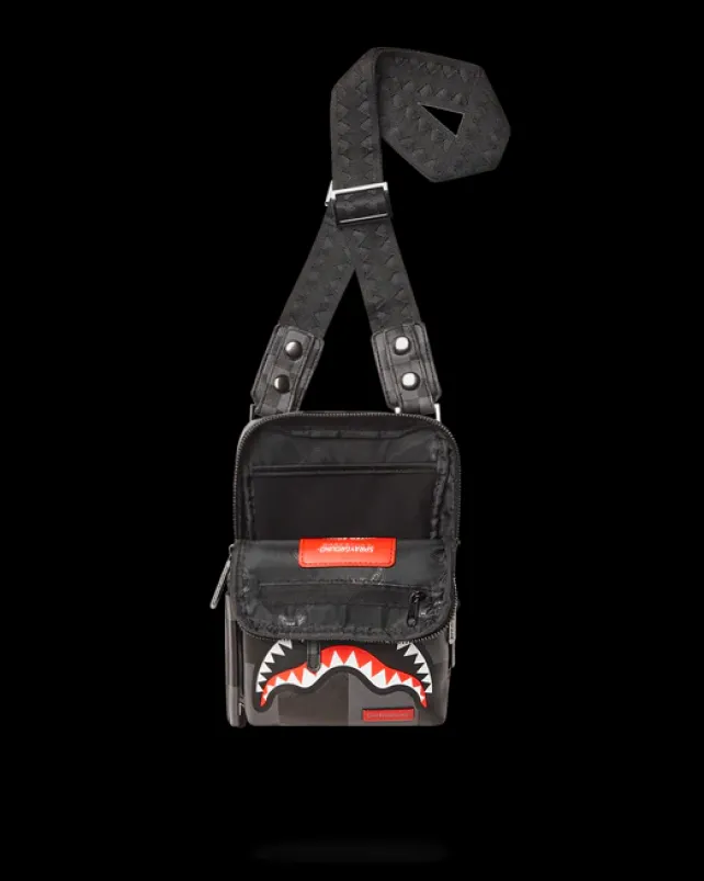 SLINGS>SPRAYGROUND XTC GREY SHARKS IN PARIS SLING