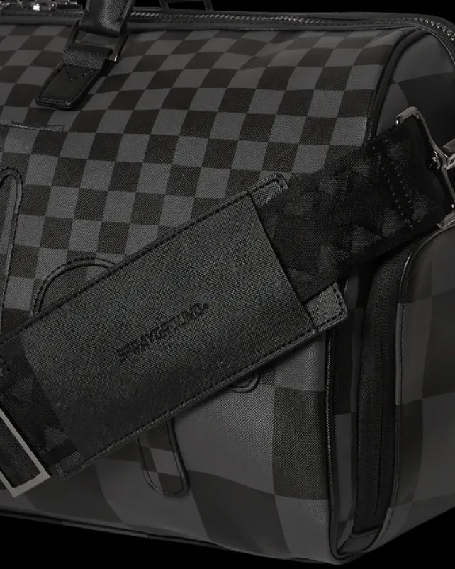 DUFFLES>SPRAYGROUND XTC GREY SHARKS IN PARIS DUFFLE