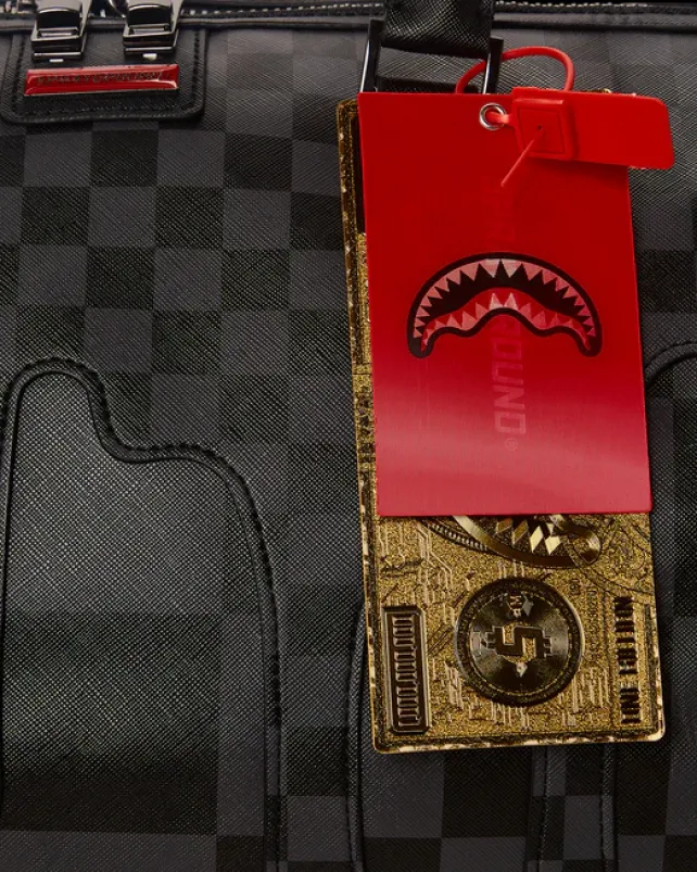 DUFFLES>SPRAYGROUND XTC GREY SHARKS IN PARIS DUFFLE