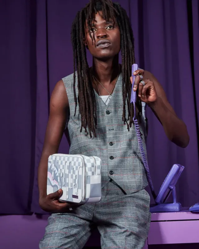 TOILETRIES AKA MONEY BAGS>SPRAYGROUND XTC LA PALAIS TOILETRY BAG