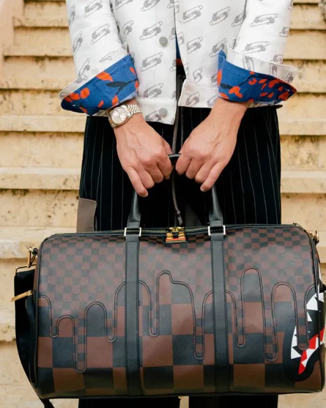 DUFFLES>SPRAYGROUND XTC SHARKS IN PARIS DUFFLE