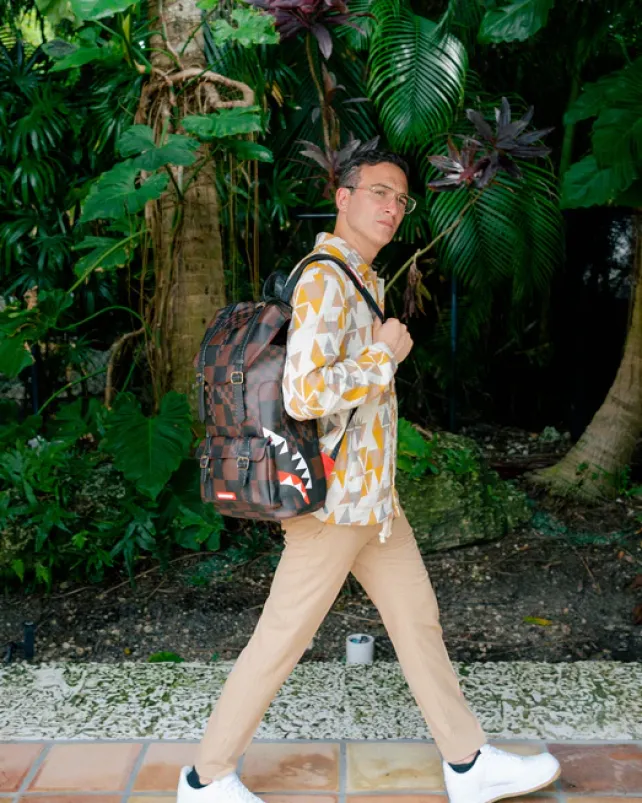 HILLS|BACKPACKS>SPRAYGROUND XTC SHARKS IN PARIS HILLS BACKPACK