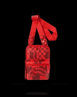 SLINGS|CROSSBODYS>SPRAYGROUND XTC SHARKS IN WONDERLAND SLING