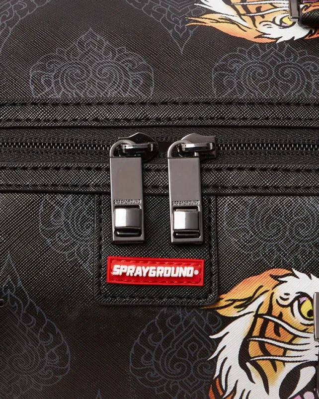 DUFFLES>SPRAYGROUND YEAR OF THE TIGER DUFFLE