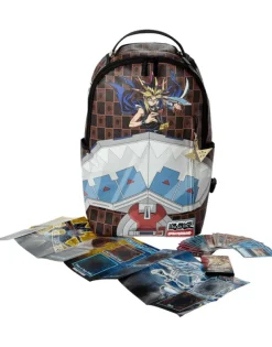 BACKPACKS>SPRAYGROUND YU GI OH DUAL DISK SHARK