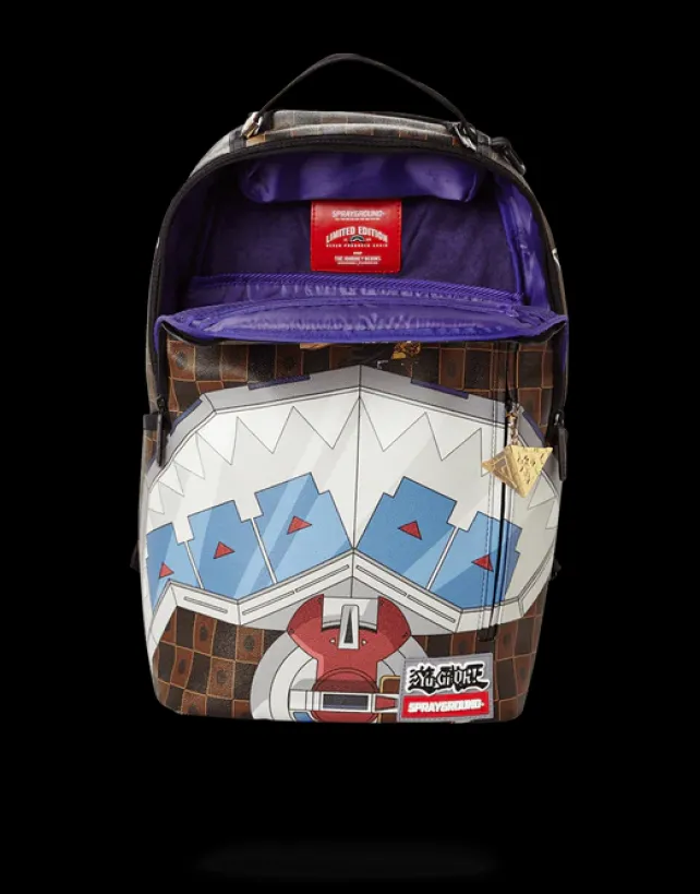 BACKPACKS>SPRAYGROUND YU GI OH DUAL DISK SHARK