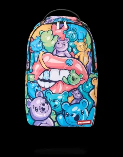 BACKPACKS>SPRAYGROUND YUMMY GUMMY LIPS BACKPACK