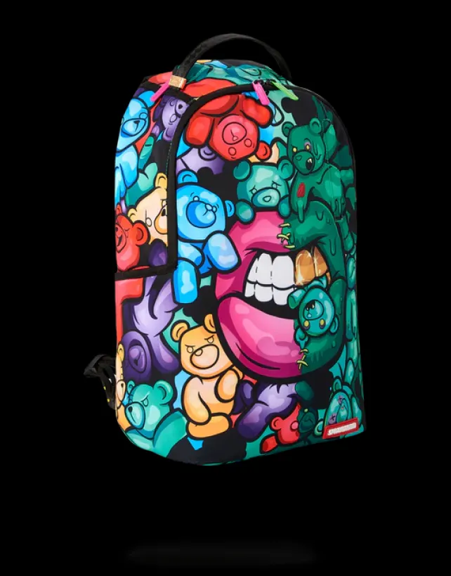 BACKPACKS>SPRAYGROUND ZOMBIE GUMMY BEAR LIPS BACKPACK