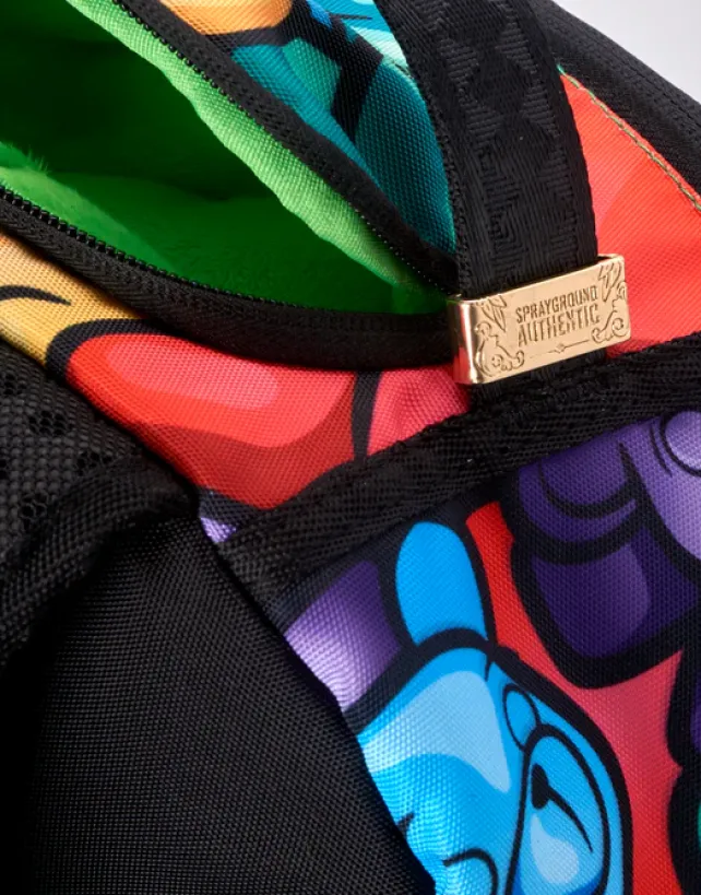 BACKPACKS>SPRAYGROUND ZOMBIE GUMMY BEAR LIPS BACKPACK